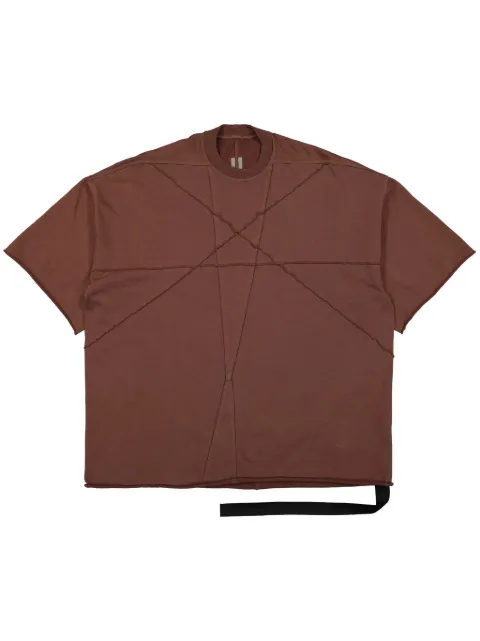 Rick Owens DRKSHDW Tommy T-shirt Brown DU02D2259RIGET1