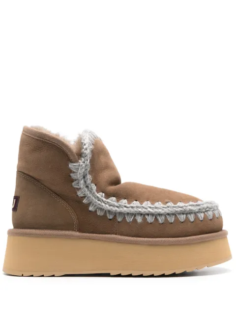 Mou Mini platform boots Brown MUFW681000A