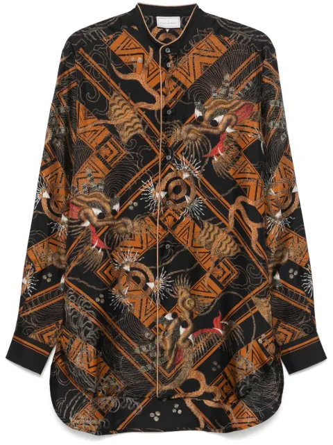 Pierre-Louis Mascia Aloe shirt Black ALOESCML11185