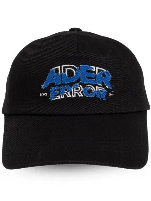 Ader Error Edca logo cap Black BN26FYHW0201