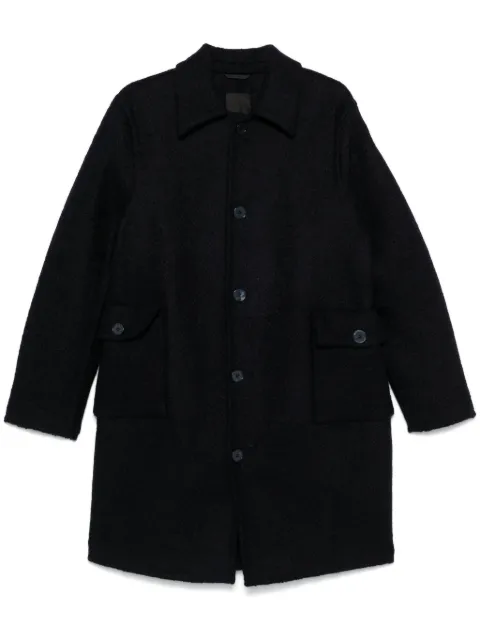 Givenchy single-breasted coat Blue BMC08G15PA