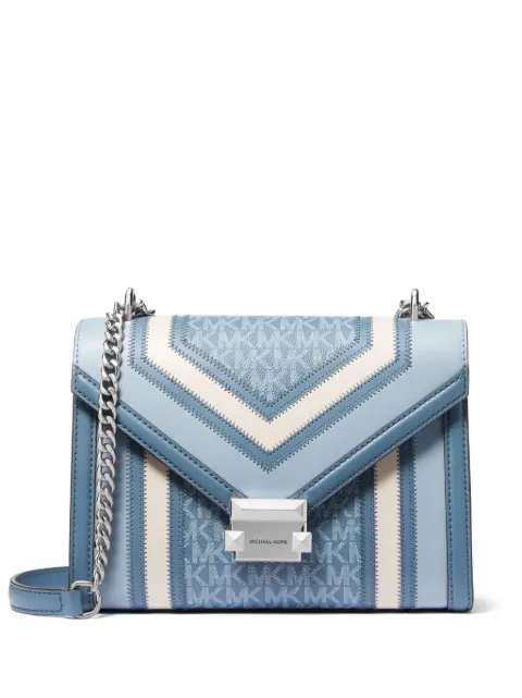 Michael Michael Kors medium Whitney shoulder bag Blue 35R4SWHL6Y
