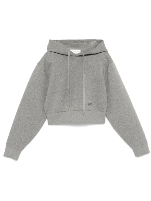 Victoria Beckham cropped hoodie Grey 1424JSS005942A