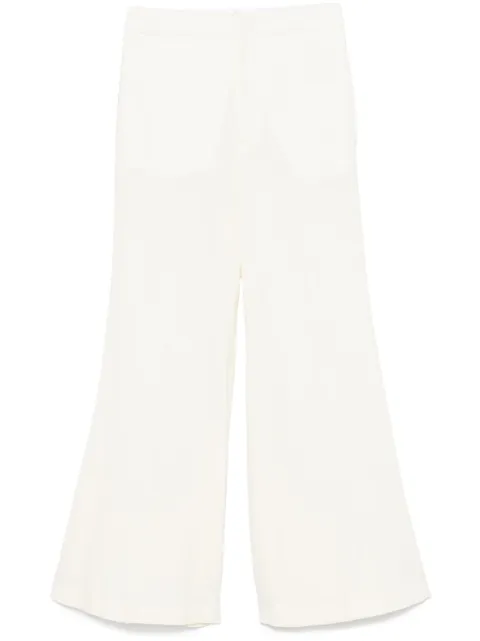 Victoria Beckham Kick trousers White 1424WTR005801A