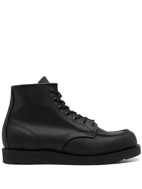 Red Wing Shoes leather ankle boots Black 08074