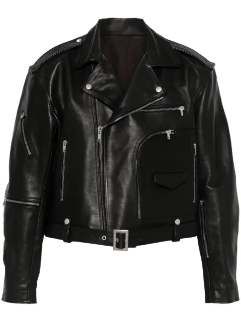 Rick Owens Jumbo Bauhaus Stooges jacket Black RR02D6717LHOJP