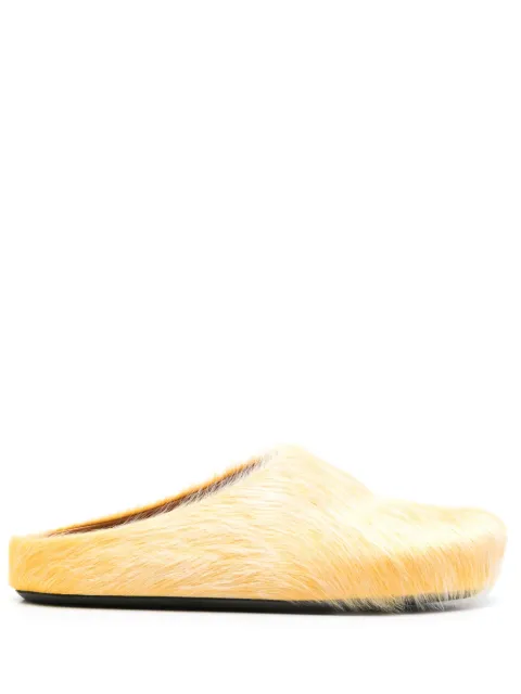 Marni Fussbett mules Yellow SBMR000600P8006