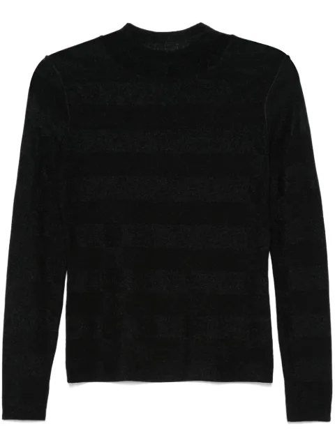 Emporio Armani seamless mock-neck sweater Black 6D2MTR2M07Z