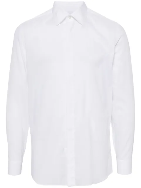 Caruso cotton shirt White SS03GT80001