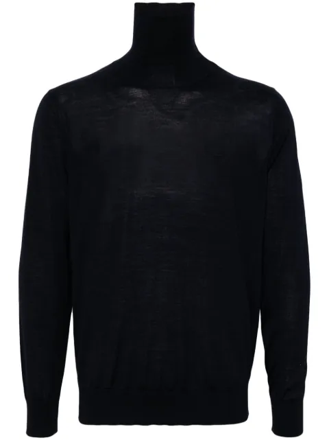 Caruso roll-neck jumper Blue MK49Y700244