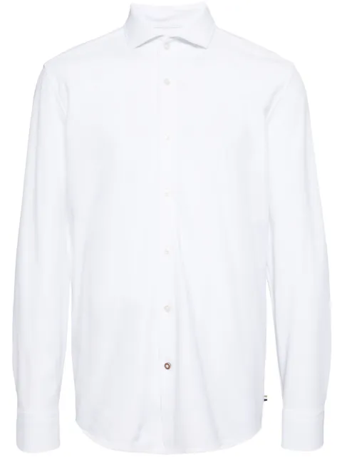 BOSS piqué shirt White 50527675