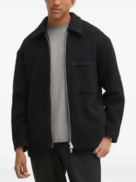 Won Hundred zip-fastening jacket Black 301014242