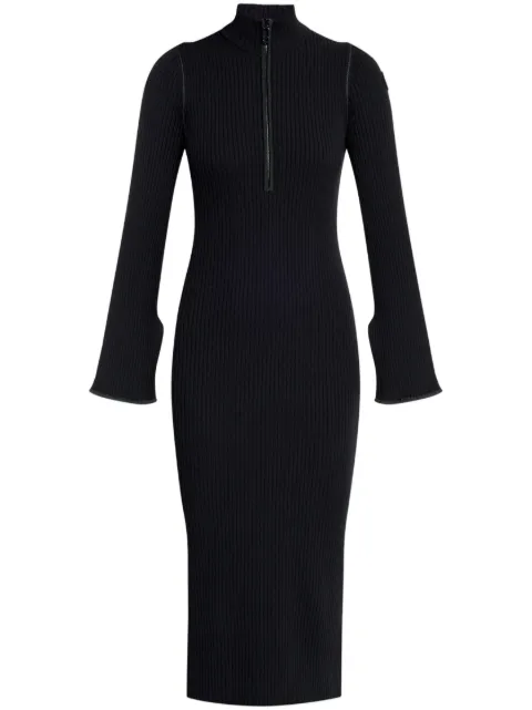 Moncler ribbed dress Black J20939L00006M4733