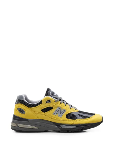 New Balance 991v2 City Exclusive lace-up sneakers Yellow U991YK2