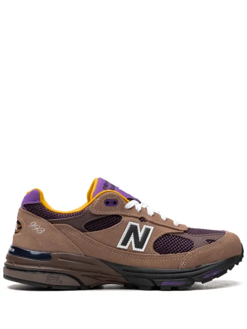 New Balance Made in USA 993 "Mushroom/Midnight Violet" sneakers Brown U993MU