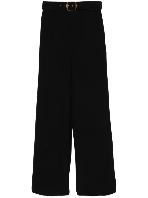 ZIMMERMANN belted wide leg trousers Black 1184PF24R
