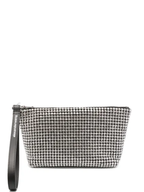 Alexander Wang Heiress clutch bag White 70424N13M100
