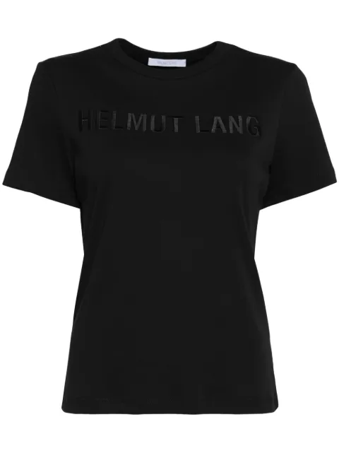 Helmut Lang logo slim T-shirt Black O06HW505