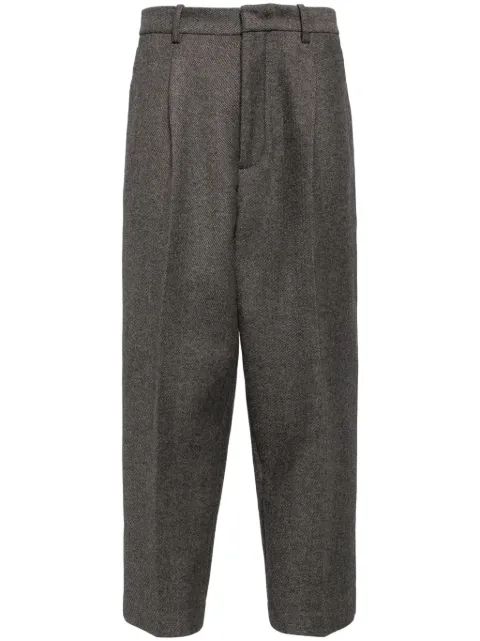 Helmut Lang cropped zoot pants Grey O07HM202