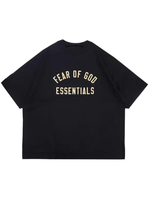FEAR OF GOD ESSENTIALS Logo print t-shirt Black 125BT244190F