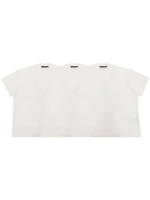 FEAR OF GOD ESSENTIALS plain t-shirt (set of three) White 125BT244352F