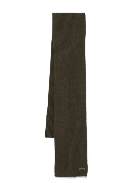 Paul & Shark logo-patch scarf Green 14317050