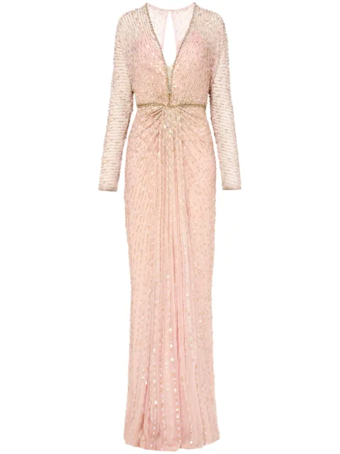 Jenny Packham Nina dress Neutrals ZBD106L