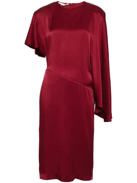 Stella McCartney asymmetric maxi dress Red 6A04463BU370A