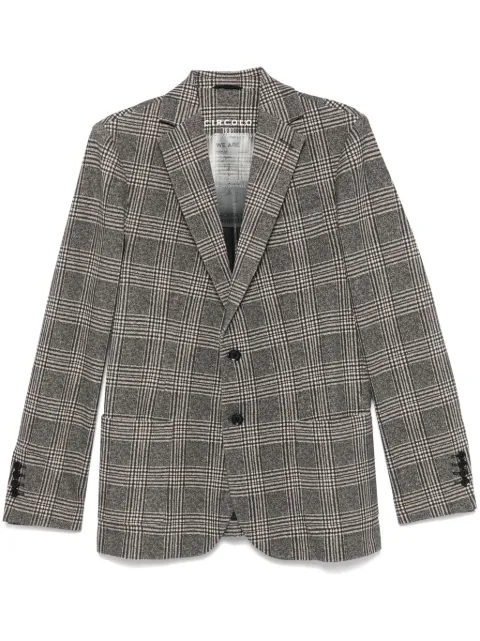 Circolo 1901 Price Of Wales-check blazer Brown CN4513