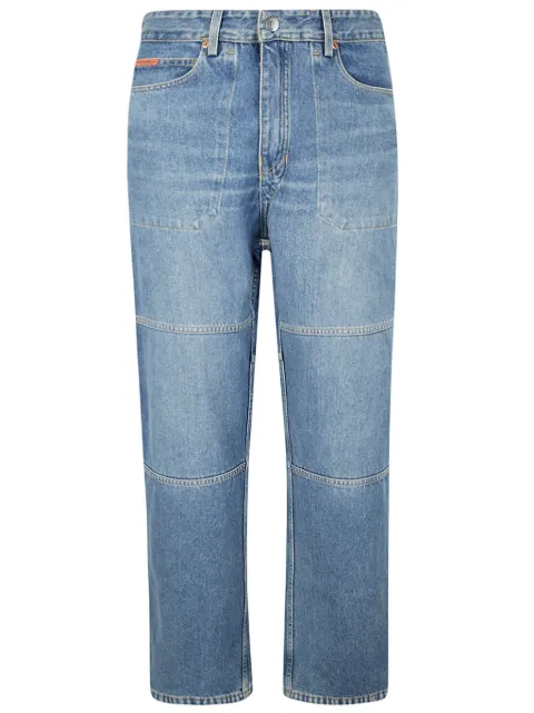 Martine Rose reversible camouflage-print jeans Blue 234WD04502