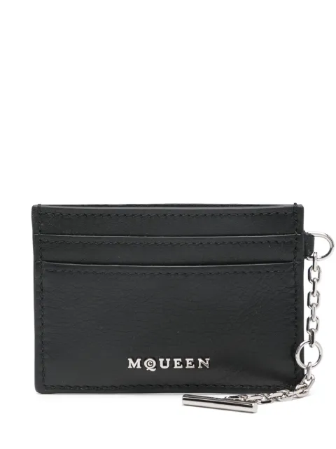 Alexander McQueen Sling card holder Black 8044341T1AN