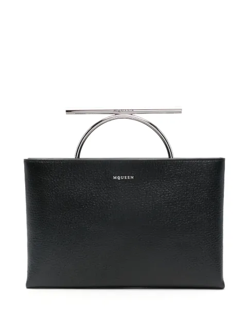 Alexander McQueen Cross-Bar clutch Black 8035321VDBE