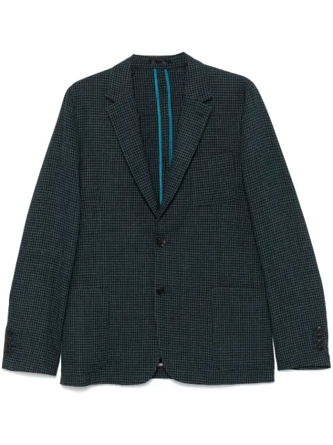 Paul Smith checkered blazer Blue M1R2321N01812