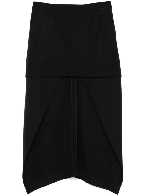 Alexander McQueen asymmetric skirt Black 80473242999