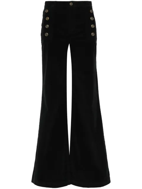 TWINSET pinwale corduroy trousers Black 242TT2480