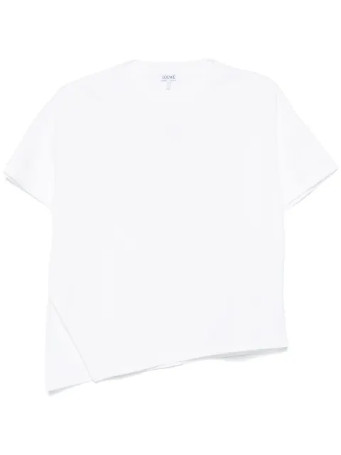 LOEWE Anagram-embroidered T-shirt White S540Y22X59