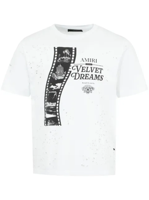 AMIRI Film Shotgun t-shirt White AMJYTE1093