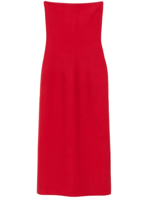Gabriela Hearst Immanuel midi dress Red 1249735A077