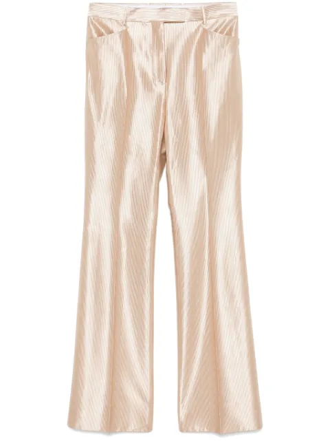TOM FORD ribbed trousers Neutrals PAW589FAX1321