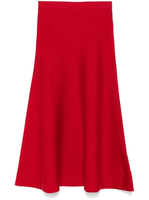 Gabriela Hearst Freddie midi skirt Red 1249266A004