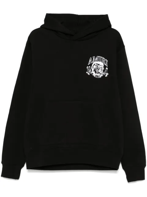 AMIRI Lion Outline hoodie Black AMJYHD1067