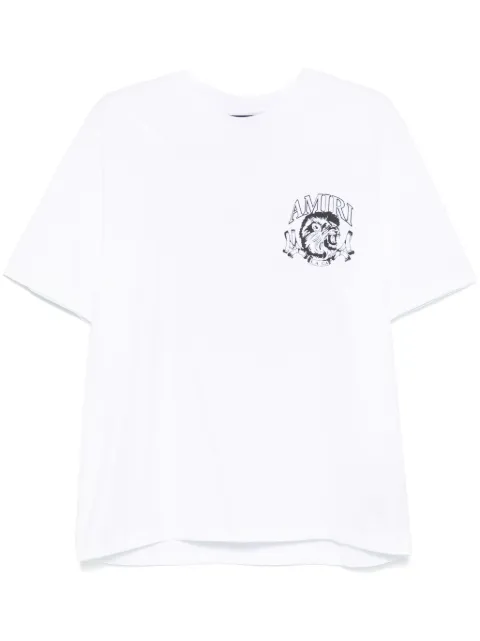 AMIRI Lion Outline T-shirt White AMJYTE1109