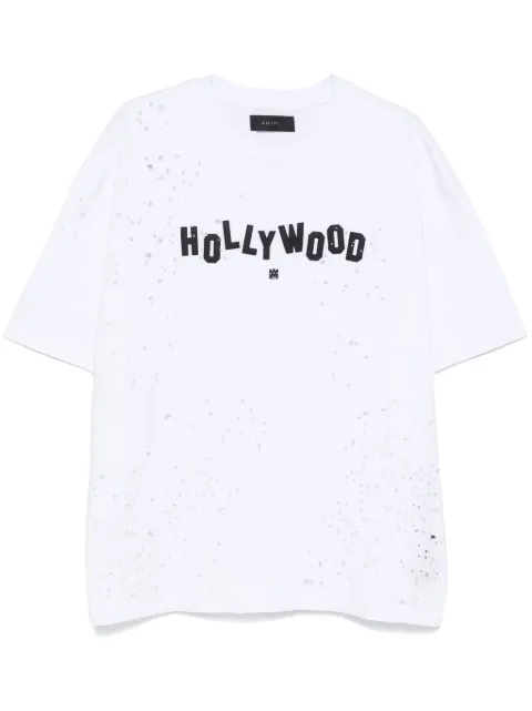 AMIRI Hollywood T-shirt White AMJYTE1092