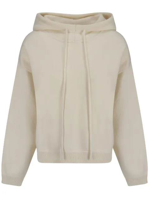 LouLou de Saison Sarla cashmere hoodie Neutrals SARLA