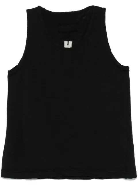 Private 0204 cashmere tank top Black Z242