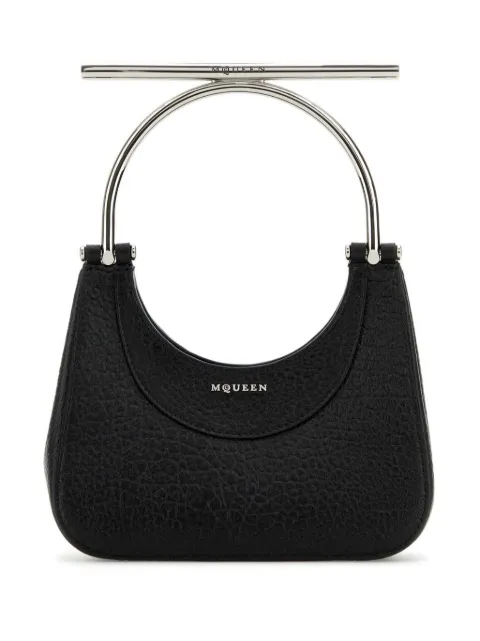 Alexander McQueen Cross t-bar tote bag Black 8035251VDBB1000