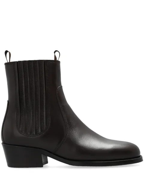 LEMAIRE Chelsea boots in leather Brown FO0149LL0106