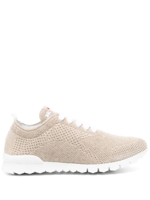 Kiton knitted sneakers Brown DSSFITSN08475800A