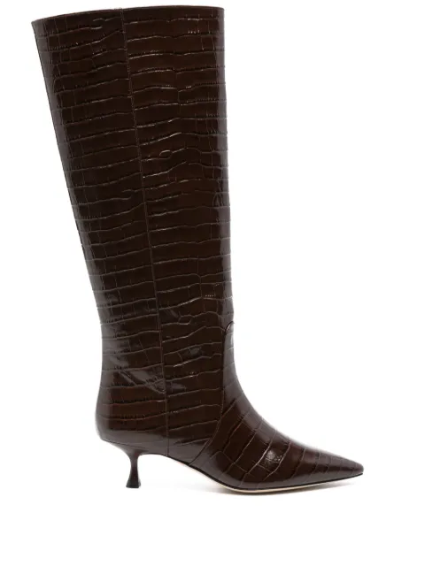 Stuart Weitzman 50mm Naomi boots Brown SJ664