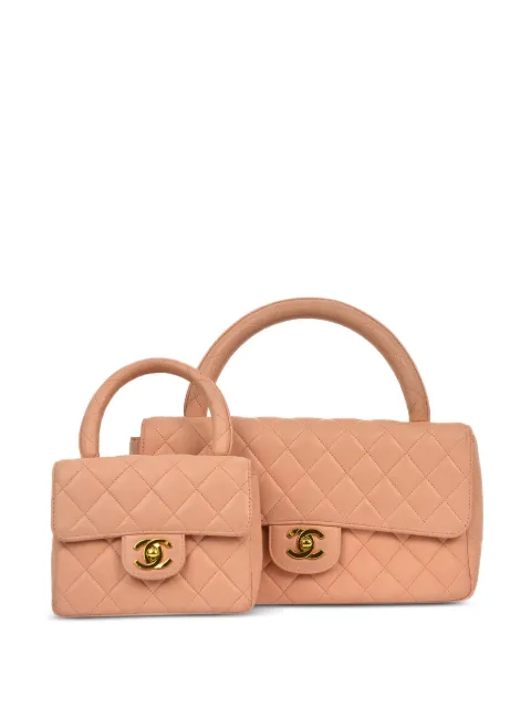 CHANEL Pre-Owned 1995 Classic Flap two-in-one handbag Pink 3285306